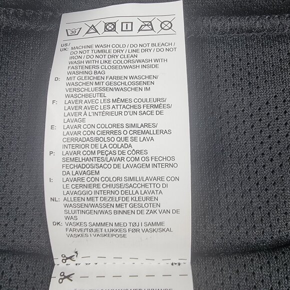 Reebok Core 10 Hoodie drop shoulder dolman half zip pockets sherpa grey blk 2XL - Picture 9 of 16